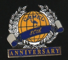 76802-Pin's.80th Anniversaire CAMEL .1913 - 1993 - Rallye