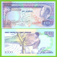 SAO TOME AND PRINCIPE 1000 DOBRAS 1993 P-64 UNC - Sao Tome And Principe