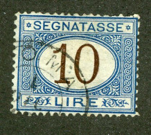 973 Italy 1870 Scott #J19 Used (Lower Bids 20% Off) - Postage Due