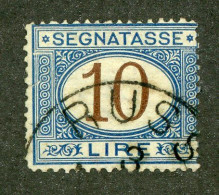 976 Italy 1870 Scott #J19 Used (Lower Bids 20% Off) - Impuestos