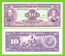 VENEZUELA 10 BOLIVARES 1992 P-61c UNC - Venezuela