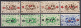Reunion 1945 Mi#294-301 Mint Hinged - Unused Stamps
