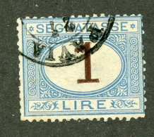 1006 Italy 1870 Scott #J13 Used (Lower Bids 20% Off) - Taxe