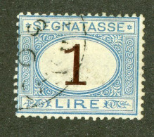 1007 Italy 1870 Scott #J13 Used (Lower Bids 20% Off) - Segnatasse