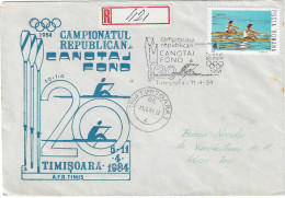 1984 Championnats De Roumanie D'Aviron: Sélection Pour Les Jeux Olympiques De Los Angeles 1984. Recommandée - Aviron