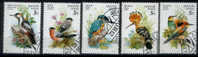 BIRDS / PROTECTED BIRD SPECIES / HOOPE / MAGYAR / 5 VFU STAMPS / 3 SCANS   . - Picchio & Uccelli Scalatori