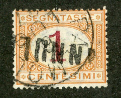 1040 Italy 1870 Scott #J3 Used (Lower Bids 20% Off) - Segnatasse