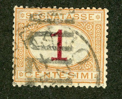 1042 Italy 1870 Scott #J3 Used (Lower Bids 20% Off) - Strafport