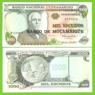 MOZAMBIQUE 1000 ESCUDOS 1976/1972 P-119 UNC A - Mozambique