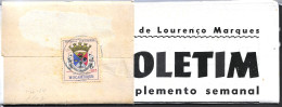 1961 PORTUGAL LOURENÇO MARQUES NEWSPAPER Boletim Da Câmara Do Comércio De Lourenço Marques, Com Selo De $05, MF431. - Covers & Documents