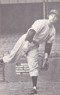 Baseball Monte Pearson 1938 New York Yankees - Baseball