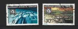 Australian Antarctic Territory 1971 Treaty Set Of 2 FU - Used Stamps