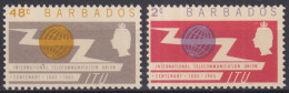 F-EX44240 BARBADOS MNH 1965 ITU INTERNATIONAL TELECOMMUNICATION UNION.  - Usines & Industries