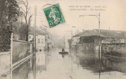 92 - GENNEVILLIERS _S21326_ Rue Saint Denis - Janvier 1910 - Gennevilliers