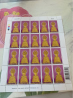 Thailand Stamp 2006 Buddha Blessing MNH Sheet - Buddismo