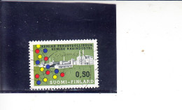 FINLANDIA  1970 .- Unificato  635° -  Industria Chimica - Gebruikt