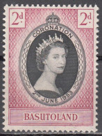 BASUTOLAND  SCOTT NO 45  MINT HINGED  YEAR 1953 - 1933-1964 Colonie Britannique