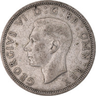 Monnaie, Grande-Bretagne, George VI, 1/2 Crown, 1940, TTB, Argent, KM:856 - K. 1/2 Crown