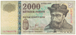 Billet, Hongrie, 2000 Forint, 2007, KM:198a, TTB - Ukraine