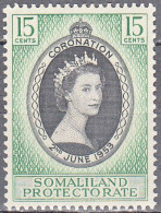 SOMALILAND PROTECTORATE   SCOTT NO 127  MINT HINGED  YEAR 1953 - Somaliland (Protectorate ...-1959)