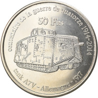 Monnaie, France, 50 Francs, 2014, Tromelin, SPL, Cupro-nickel Aluminium - Altri & Non Classificati