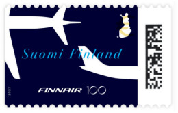 Finland Finnland Finlande 2023 FINNAIR 100 Ann Stamp Mint - Ungebraucht