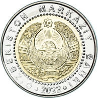 Monnaie, Ouzbékistan, 1000 Soʻm, 2022, Armoiries Nationales, SPL - Uzbekistan