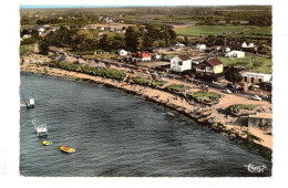 44   LA PLAINE SUR MER VUE  AERIENNE   LA  TARA   1965    BON ETAT    2 SCANS - La-Plaine-sur-Mer