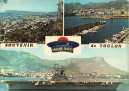 FRANCE - Souvenir De Toulon - Marine Nationale - Lumière Et Beauté De La Côte D'Azur - Carte Postale - Toulon