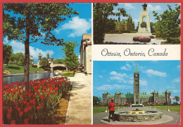 Canada - Ottawa : Rideau Canal, National War Memorial And Parliament - Written  Postcard - Good Condition - Ottawa