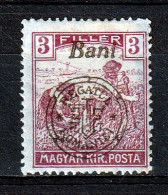 1919 - Romanian Occupation In Hungary  Mi No  27 II  LES SACKER - Bezetting