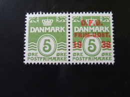 DANEMARK  Neuf** 1938 - Oficiales
