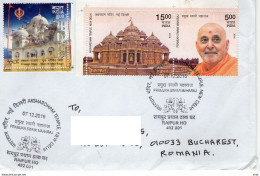 INDIA : Cover Circulated To ROMANIA Item N° #1420640510 - Registered Shipping! - Used Stamps