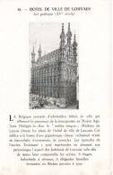 BELGIQUE - Leuven - Hôtel De Ville De Louvain - Art Gothique - Carte Postale  Ancienne - Leuven