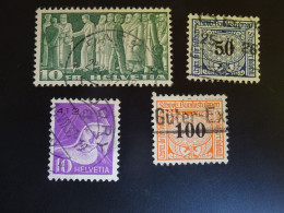 SUISSE   Lot  Oblitérés - Collections