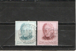 MONACO    1991  Y.T. N° 1779  à  1782  Incomplet  Oblitéré  1779 1780 - Used Stamps