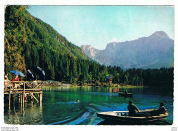 TARVISIO - FUSINE (UD):   LAGO  INFERIORE  E  GRUPPO  MANGART  -  PIEGA  D' ANGOLO  -  FG - Watertorens & Windturbines