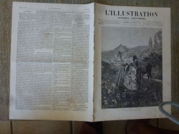 L'Illustration Avril 1880 Gladstone Vésuve Cingle Merle D'Eau Hôtel De Helder Frontière Turco Russe - 1850 - 1899