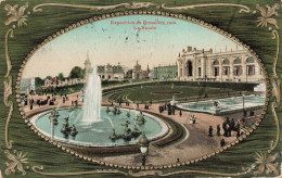 BELGIQUE - Exposition De Bruxelles - Le Bassin - Colorisé - Carte Postale Ancienne - Wereldtentoonstellingen