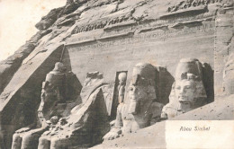 EGYPTE - Abou Simbel - Carte Postale Ancienne - El Cairo