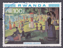 Ruanda Marke Von 1980 O/used (A3-4) - Gebruikt