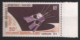 TAAF Terres Australes 1966 N° PA 12 ** Espace, Satellite D1, Science,  Diamant-A, Diadème, Matra, CNES, Laser, Radio - Neufs