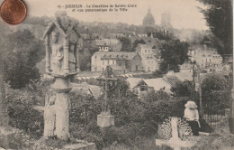 56 - Carte Postale Ancienne De  JOSSELIN   Le Cimetière De Sainte Croix - Josselin