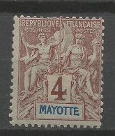 MAYOTTE   N° 3 NEUF* CHARNIERE  / Hinge  / MH - Ungebraucht