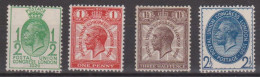 Grande Bretagne N° 179 à 182 Avec Charnières - Unused Stamps