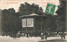 FRANCE - Saint Quentin - Les Champs Élysée De Kyosque - Animé - Carte Postale Ancienne - Saint Quentin