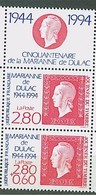 FRANCE Yvert N° 2864A. Paire émise Uniquement En Carnet Avec Logo  2864+2863a. Neuf Sans Charniere. MNH. PERFORATE - Ongebruikt