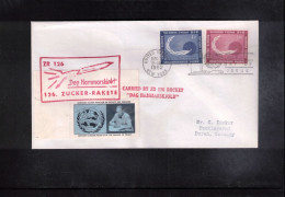UN / UNO 1962 Zucker Rocket Mail Carried By ZR 126 Rocket "Dag Hammarskjold" - Brieven En Documenten