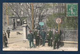 54. Villerupt. Poteaux Frontière. Douaniers Français. Gendarmes Allemands, Français Et Luxembourgeois. 1911 - Other & Unclassified