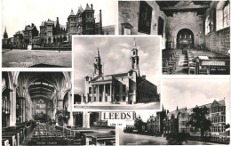 CPA Carte Postale  Royaume Uni Leeds Multi Vues   VM71308 - Leeds